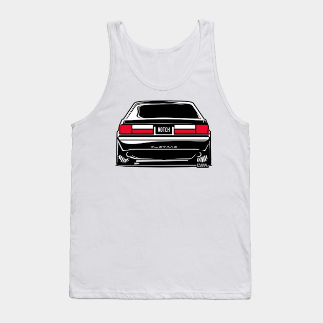 Foxbody Ford Mustang Notch 5.0 Tank Top by LYM Clothing